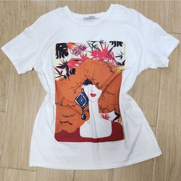 Zara Graphic Tee Size Small - Picture 2 of 5